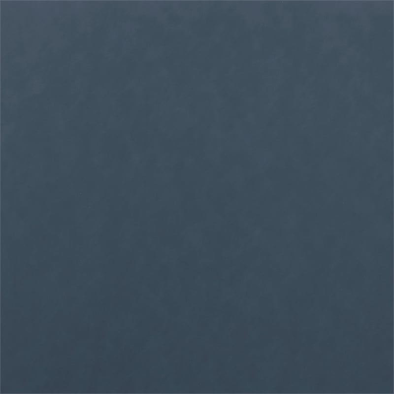 Bowery Hill Contemporary Navy Blue Vegan Leather 4-Piece Modular Sofa