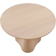 Bowery Hill Contemporary Natural Wood and Oak Veneer Dining Table