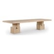 Bowery Hill Modern / Contemporary Rich Oak Veneer Dining Table