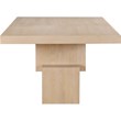 Bowery Hill Modern / Contemporary Rich Oak Veneer Dining Table