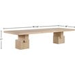 Bowery Hill Modern / Contemporary Rich Oak Veneer Dining Table
