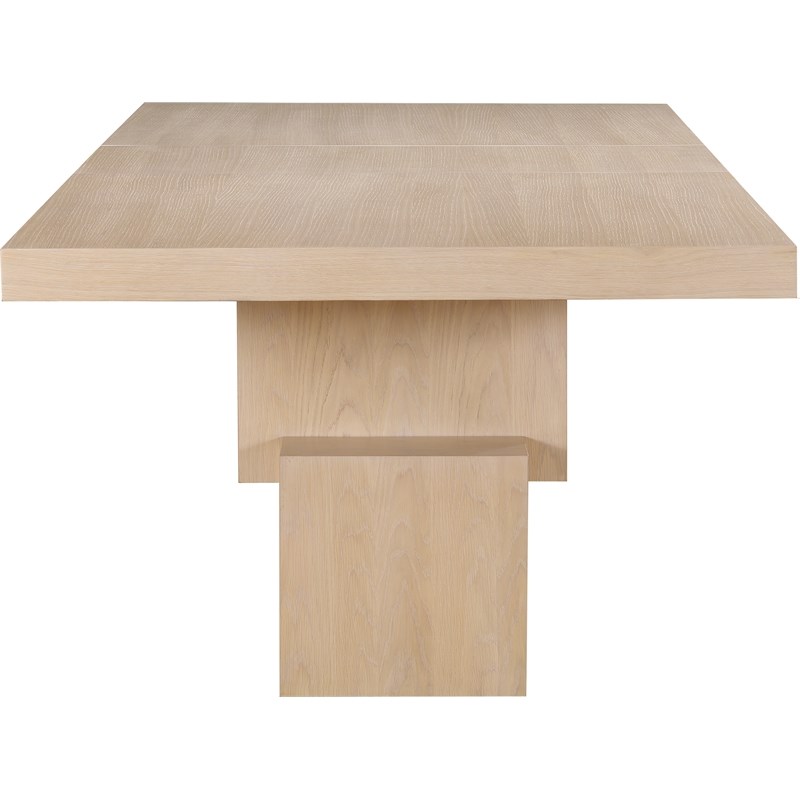 Bowery Hill Modern / Contemporary Rich Oak Veneer Dining Table