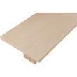 Bowery Hill Modern / Contemporary Rich Oak Veneer Dining Table
