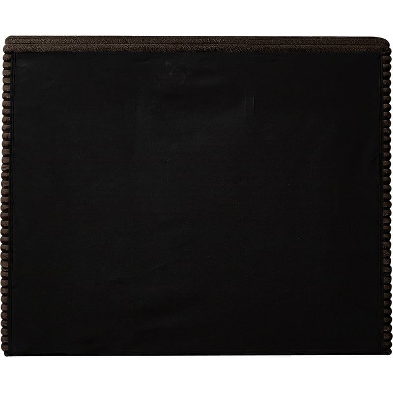 Bowery Hill Contemporary Textured Soft Brown Corduroy Twin Bed