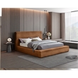 Bowery Hill Contemporary Textured Soft Saddle Corduroy Full Bed