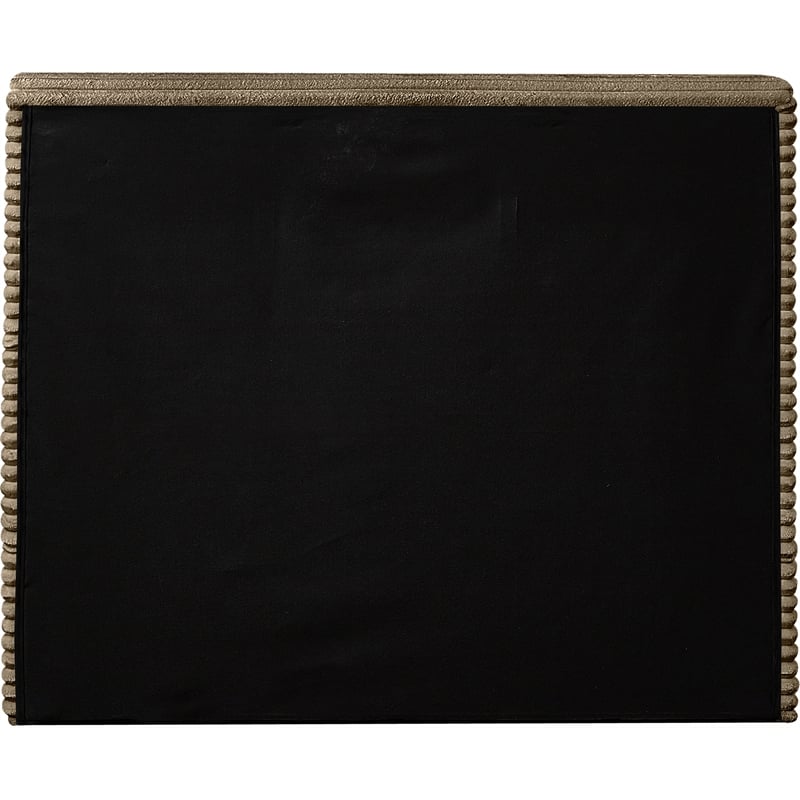 Bowery Hill Contemporary Textured Soft Taupe Corduroy Twin Bed