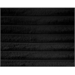 Bowery Hill Contemporary Textured Soft Black Corduroy Full Bed