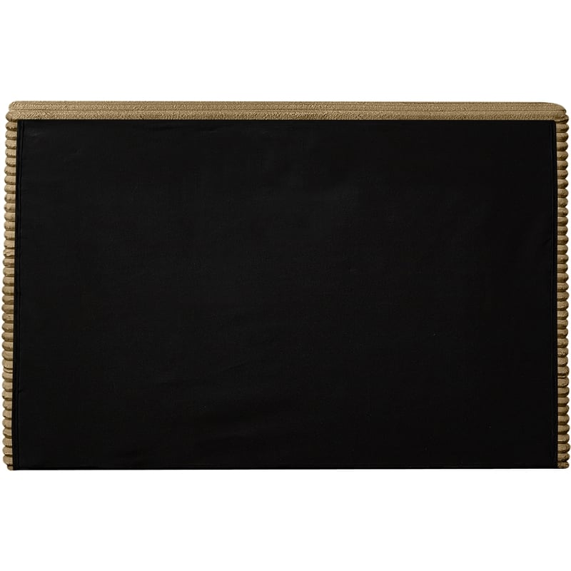 Bowery Hill Contemporary Textured Soft Camel Corduroy Twin Bed