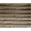 Bowery Hill Contemporary Textured Soft Taupe Corduroy Twin Bed