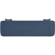 Bowery Hill Contemporary Soft Light Blue Chenille Fabric Sofa