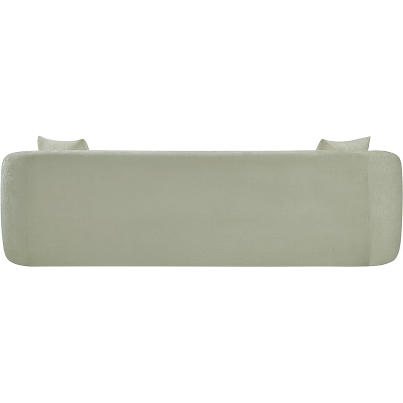 Bowery Hill Contemporary Soft Mint Chenille Durable Fabric Sofa