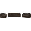 Bowery Hill Contemporary Soft Brown Chenille Durable Fabric Chair