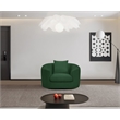 Bowery Hill Contemporary Soft Green Chenille Durable Fabric Chair