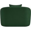 Bowery Hill Contemporary Soft Green Chenille Durable Fabric Chair
