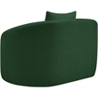 Bowery Hill Contemporary Soft Green Chenille Durable Fabric Chair