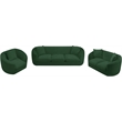 Bowery Hill Contemporary Soft Green Chenille Durable Fabric Chair