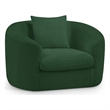 Bowery Hill Contemporary Soft Green Chenille Durable Fabric Chair