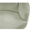 Bowery Hill Contemporary Soft Mint Chenille Durable Fabric Chair