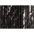 Bowery Hill Modern / Contemporary Black Marble Oval Top Dining Table