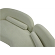 Bowery Hill Contemporary Solid Wood Frame Soft Mint Chenille Fabric Sofa