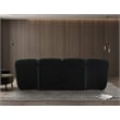 Bowery Hill Contemporary Green Boucle Durable Fabric King Bed