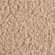 Bowery Hill Contemporary Soft Plush Beige Teddy Fabric Queen Bed