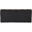 Bowery Hill Contemporary Soft Brown Chenille Fabric King Bed
