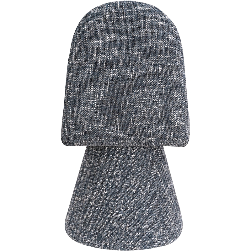 Bowery Hill Contemporary Blue Fabric Dining Chair (Set of 2)
