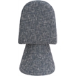 Bowery Hill Contemporary Blue Fabric Dining Chair (Set of 2)