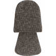 Bowery Hill Contemporary Brown Fabric Dining Chair (Set of 2)