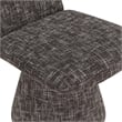 Bowery Hill Contemporary Brown Fabric Dining Chair (Set of 2)