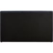 Bowery Hill Contemporary Navy Velvet Queen Fully Slatted Bed