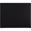 Bowery Hill Contemporary Black Velvet Twin Fully Slatted Bed