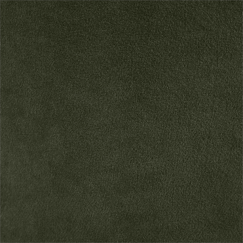 Bowery Hill Contemporary Solid Wood Frame Green Durable Velvet Accent Chair