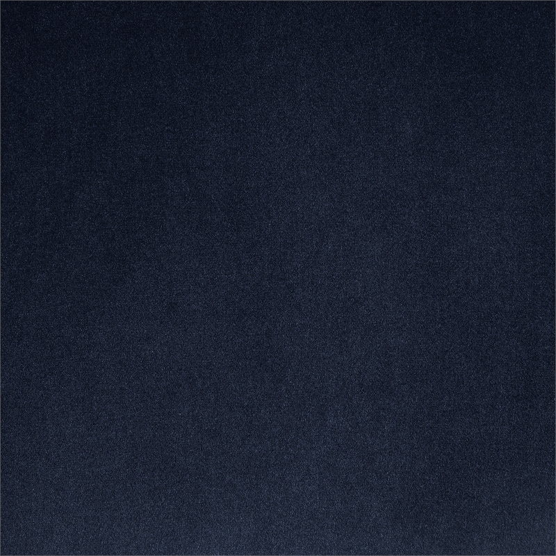 Bowery Hill Contemporary Rich Curves Navy Durable Velvet Accent Chair