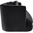 Bowery Hill Contemporary Solid Wood Frame Black Durable Velvet Sofa