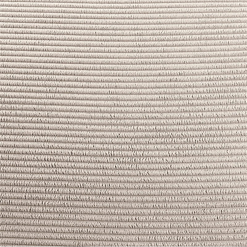 Bowery Hill Contemporary Soft Beige Microsuede Corduroy Chair