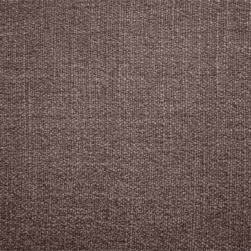Bowery Hill Contemporary Upholstered Brown Linen Textured Fabric Full Bed