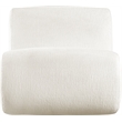 Bowery Hill Contemporary Soft Cream Upholstered Accent Chair
