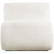 Bowery Hill Contemporary Soft Cream Upholstered Accent Chair