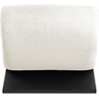 Bowery Hill Contemporary Soft Cream Upholstered Accent Chair