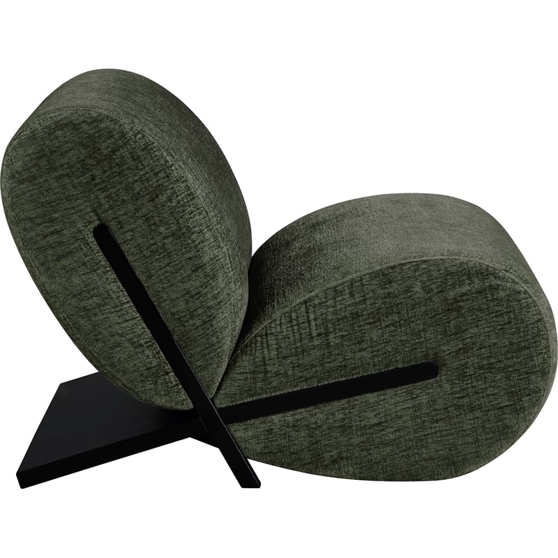 Bowery Hill Contemporary Soft Green Upholstered Accent Chair