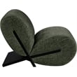 Bowery Hill Contemporary Soft Green Upholstered Accent Chair