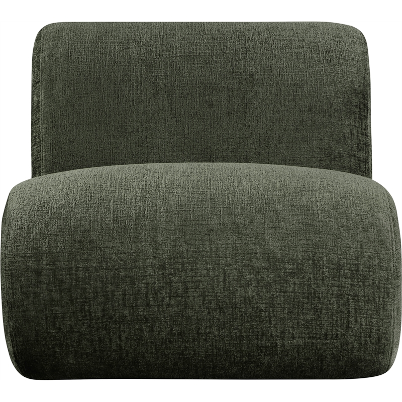 Bowery Hill Contemporary Soft Green Upholstered Accent Chair