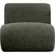 Bowery Hill Contemporary Soft Green Upholstered Accent Chair