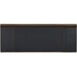 Bowery Hill Contemporary Brown Velvet King Bed with Added Panels