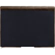 Bowery Hill Contemporary Brown Durable Velvet Queen Fully Slatted Bed