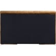 Bowery Hill Contemporary Saddle Durable Velvet King Fully Slatted Bed