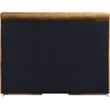Bowery Hill Contemporary Saddle Durable Velvet Queen Fully Slatted Bed