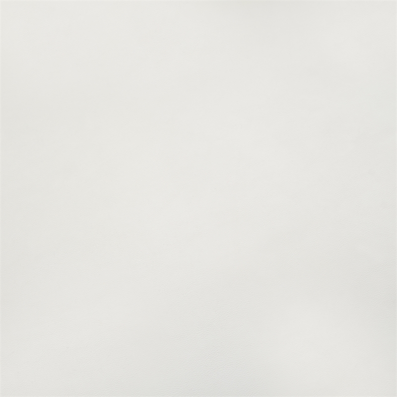 Bowery Hill Contemporary Cream Vegan Leather Upholstered Chair